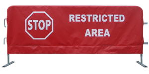 Signage On Barriers